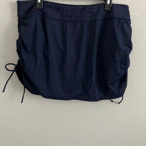 Denim & Co. Beach Swim Skirt - Sz 20W a63480